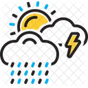 Weather Storm Thunder Icon