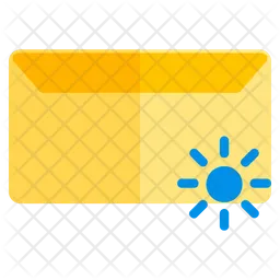 Weather message  Icon