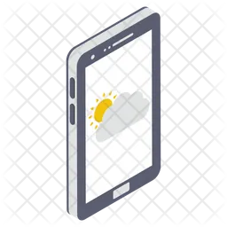 Weather Mobile App  Icon