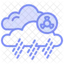 Weather Phenomenon Duotone Line Icon Icon