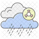 Weather Phenomenon Lineal Color Icon Icon