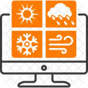 Weather Report Forecast Temperature Icon
