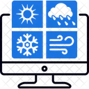 Weather Report Forecast Temperature Icon