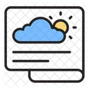 Weather Report Forecast Icon