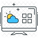 Weather Report Forecast Icon