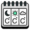 Weather Schedule  Icon