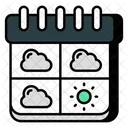 Weather Schedule  Icon