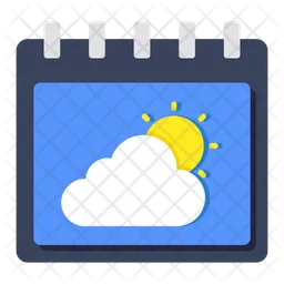 Weather Schedule  Icon