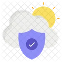 Weather Security  Icon