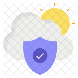 Weather Security  Icon