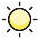 Weather Sun Streamline Ultimate Icon