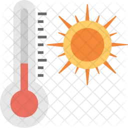 Weather Thermometer  Icon