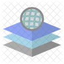 Weave Layers Fabric Icon