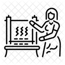 Weaving Tapestry Quilting Icon