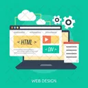 Web Design Creative Icon
