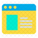 Web Page Website Online Icon