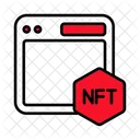 Web NFT Blockchain Symbol