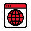 Web Red Internet Icono