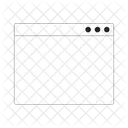 Web Navegador Ventana Icono