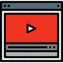 Web Browser Video Icon