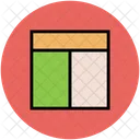 Web Layout Portion Icon