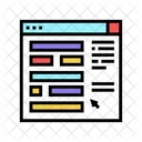 Web Site Planning Icon