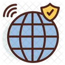 Web Web Browser Shield Browser Shield Icon