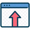 Web Upload File Icon