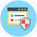 Web Protection Safety Icon