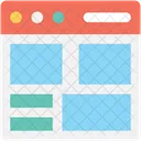 Web Template Layout Icon