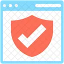 Web Protection Sheild Icon