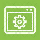 Web Optimization Gear Icon