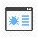 Web Crawler Virus Icon