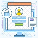 Web Account Digital Profile Online Account Icon