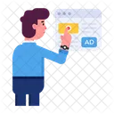 Website Ad Web Ad Ui Designer Icon
