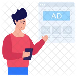 Web Ad  Icon