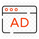 Web Ad Online Ad Online Advertisement Icon