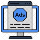 Web Ad Web Advertisement Digital Ad Icon