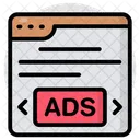 Web Ad Digital Ad Online Ad Icon