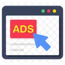 Web Ad Digital Ad Online Ad Icon