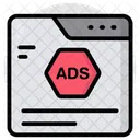 Web Ad Digital Ad Online Ad Icon