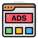 Web Ad Digital Ad Online Ad Icon