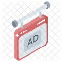 Web Ad Digital Ad Online Marketing Icon