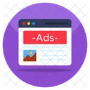 Web Ad  Icon