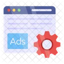 Web Ad Management  Icon