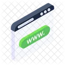 Domain Searching Www World Wide Web Icon