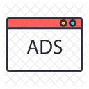 Web Ads Web Advertising Web Marketing Icon