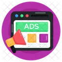 Web Advertisement Web Ads Web Layout Icon