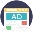 Web Advertisement Digital Icon