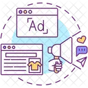 Advertising Web Media Icon